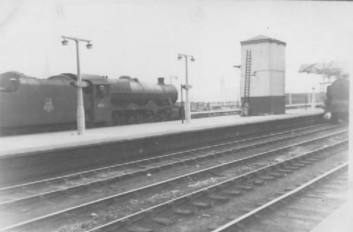 'Jub' on Wigan NW Station 1950s