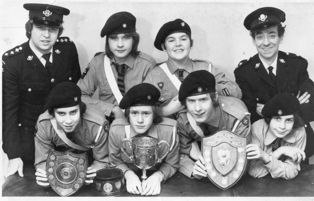 St Johns Ambulance award photo 1975 St Johns Ambulance award photo 1975