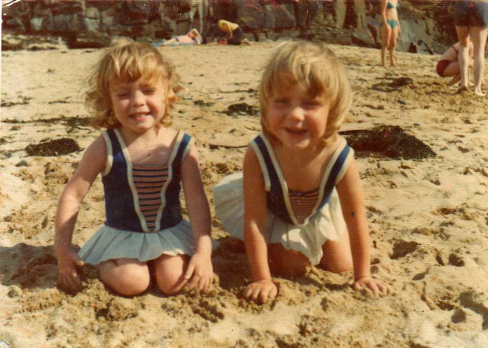 Vicky and Kathryn Byrne, 1974 Vicky and Kathryn Byrne, 1974