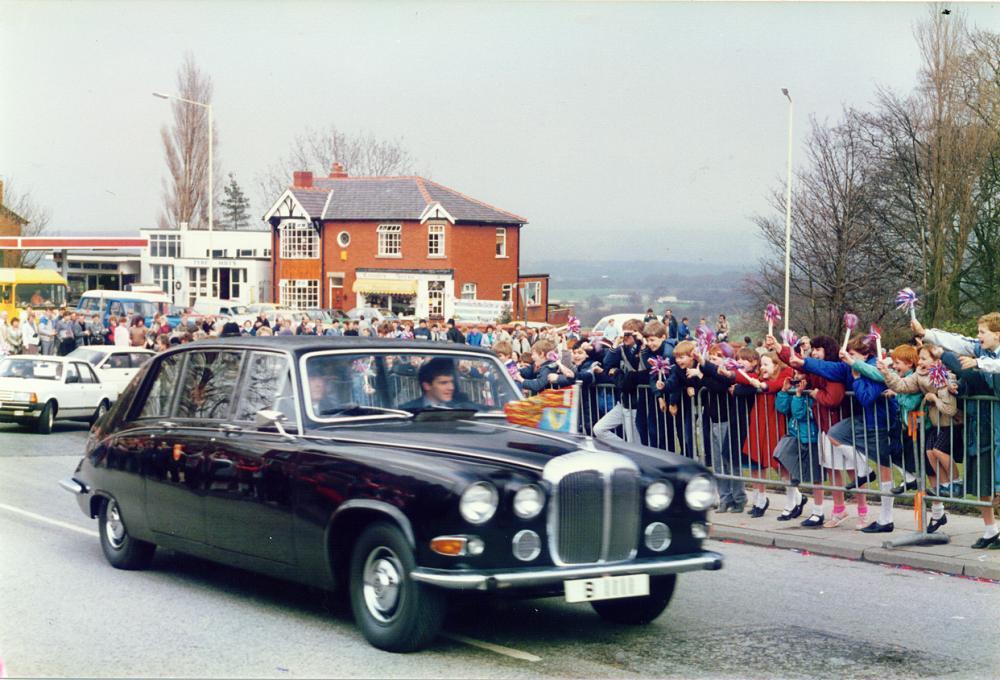 Princess Diana visit, c1982 Princess Diana visit, c1982
