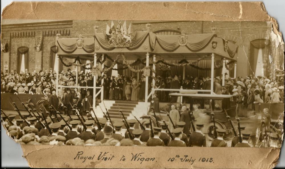 Royal visit to Wigan 1913 Royal visit to Wigan 1913