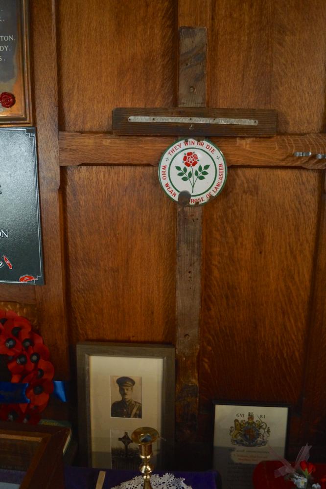 Rare WW1 Battlefield Cross Memorial