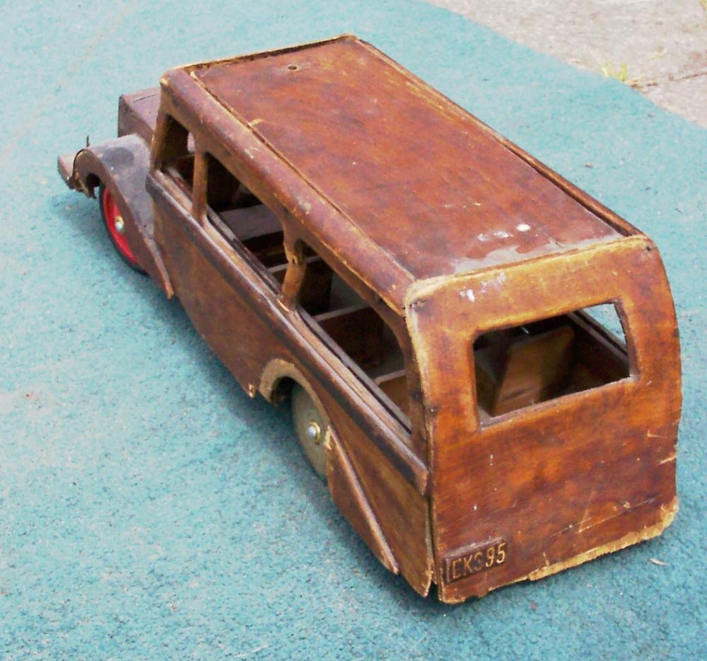 German POW bus, rear German POW bus, rear