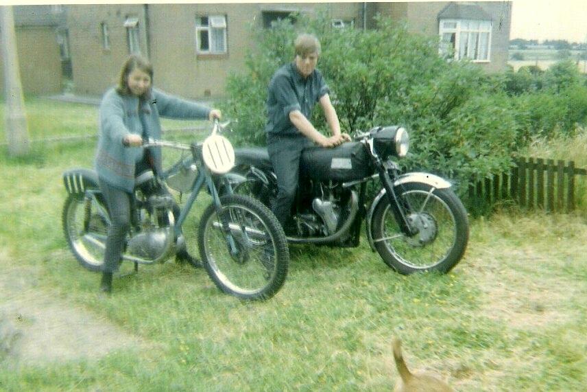 Me and my wife to be 1969 Me and my wife to be 1969