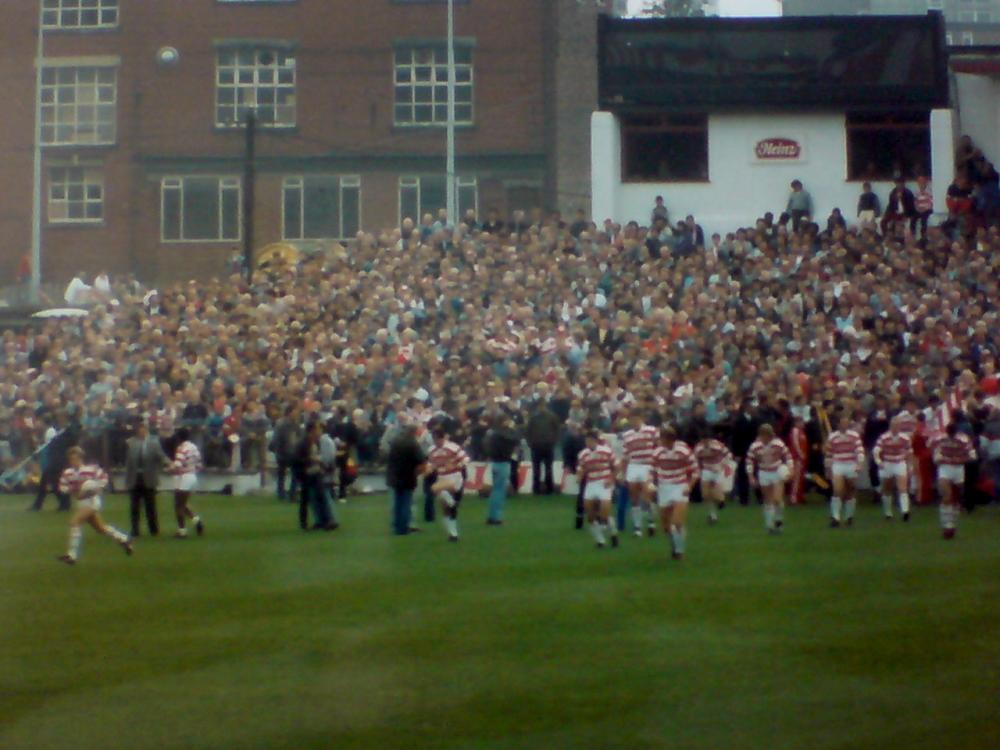 Wigan team Wigan team