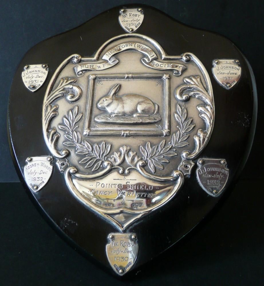 Newtown Rabbit Show Trophy