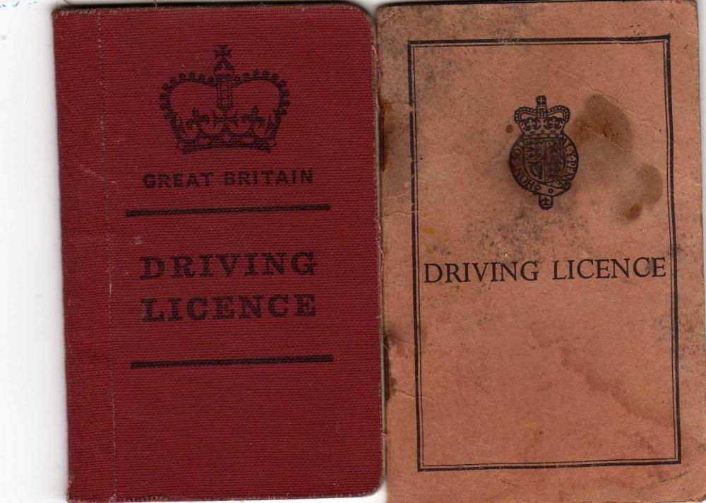 Provisional Licence, 1964. Provisional Licence, 1964.