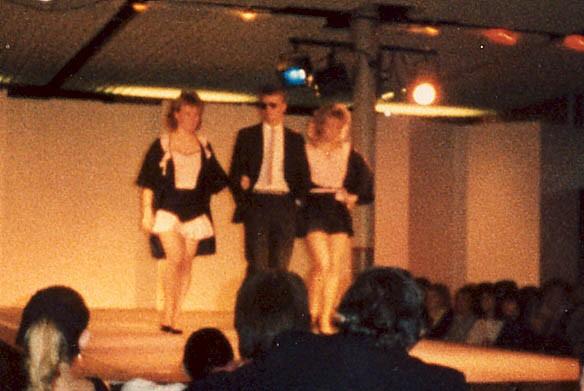 Wigan College Fashion Show, 1986. Wigan College Fashion Show, 1986.