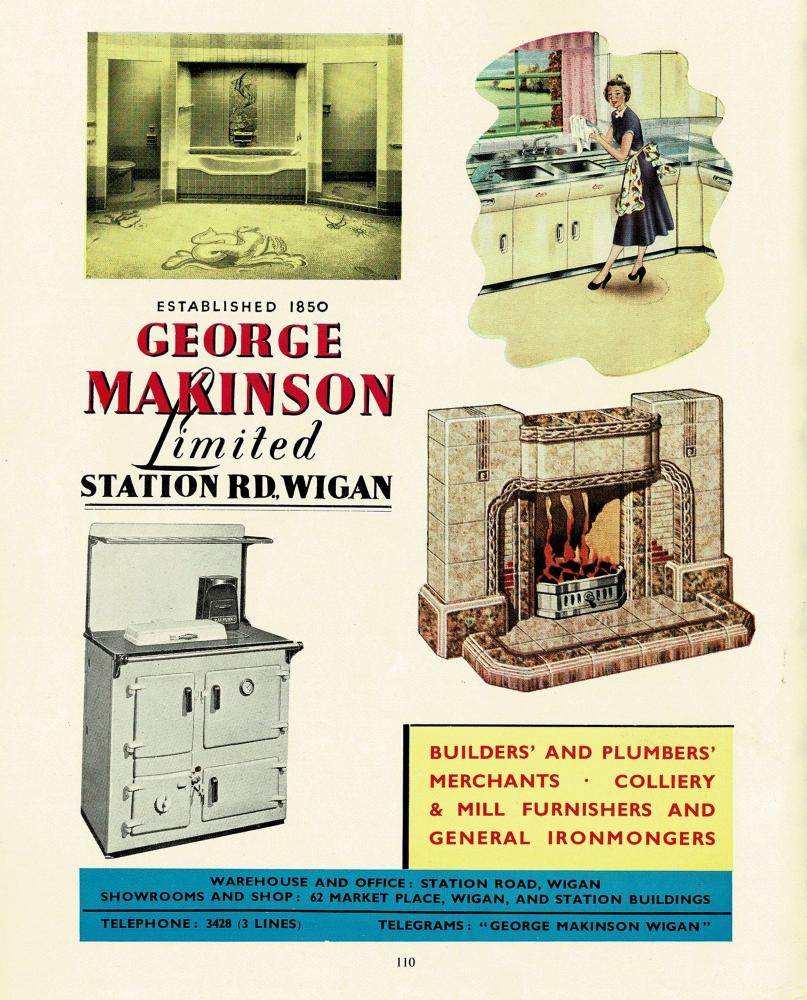 GEORGE MAKINSON ADVERT 1960'S GEORGE MAKINSON ADVERT 1960'S