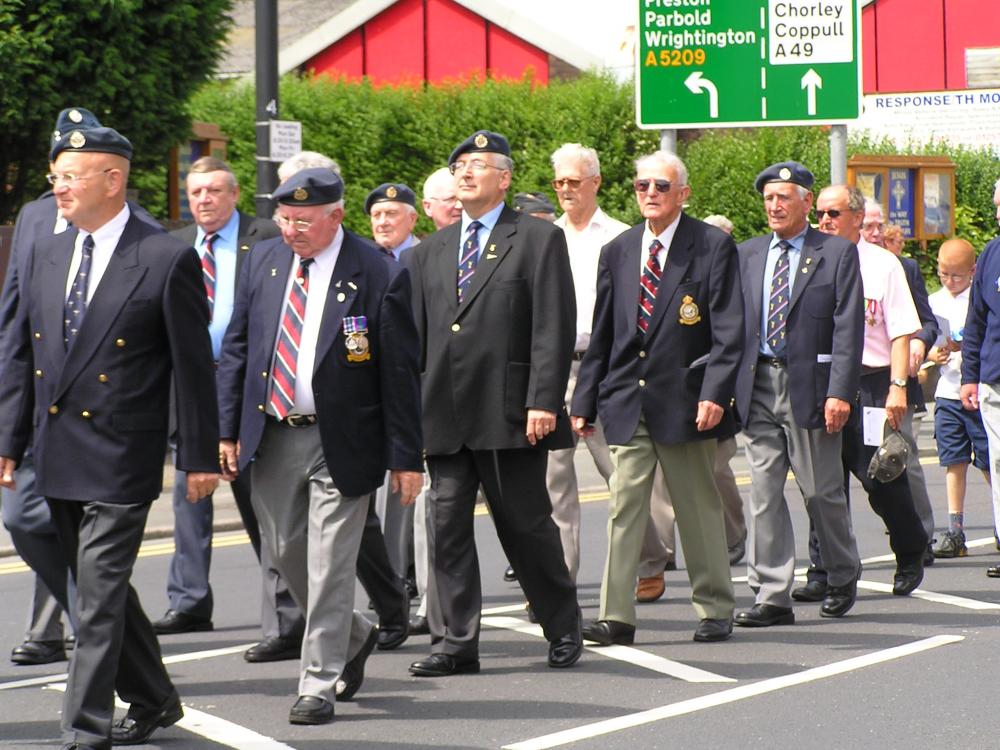 Parade in Standish Parade in Standish
