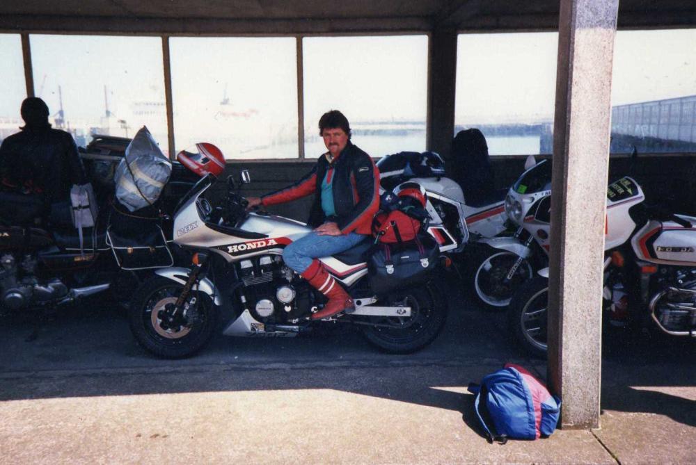 1986 Isle Of Man TT Waiting for the ferry back to Liverpool 1986 Isle Of Man TT Waiting for the ferry back to Liverpool