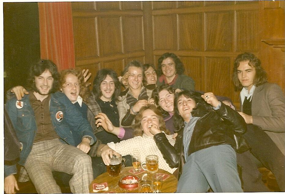 The clarence upstairs 1973ish