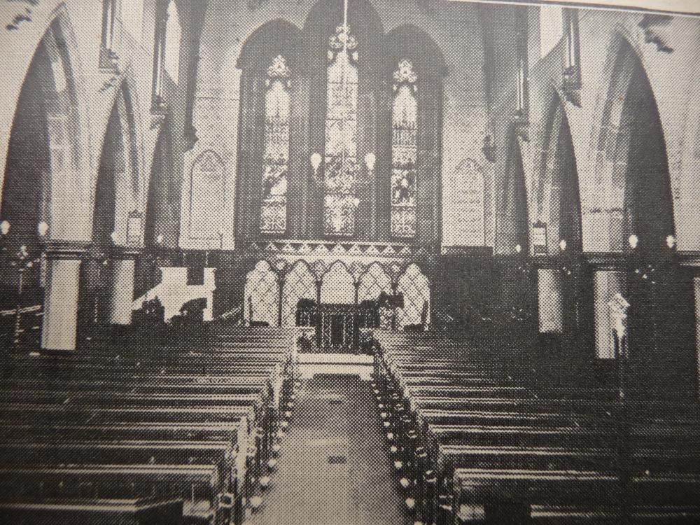 St Thomas' Church interior, 1920s St Thomas' Church interior, 1920s