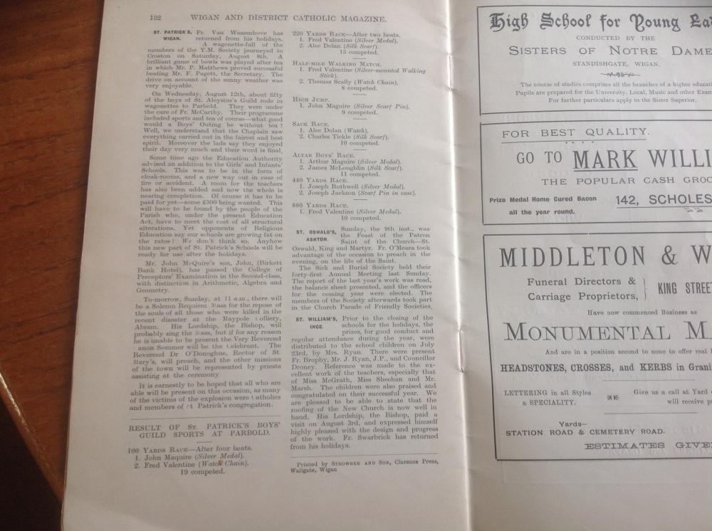 Wigan and District Catholic Magazine Wigan and District Catholic Magazine