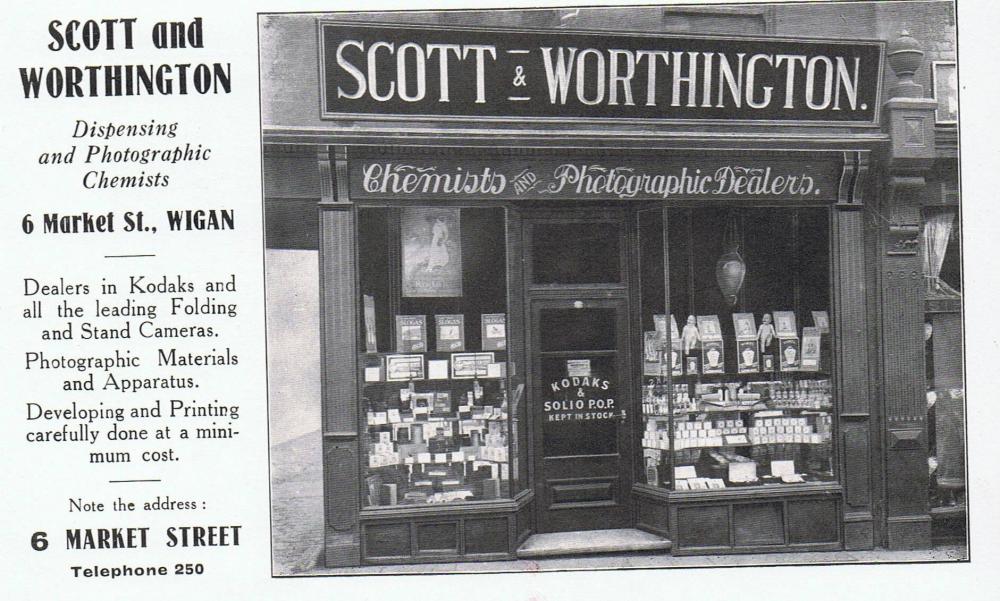 Scott & Worthington Chemists 1914 Scott & Worthington Chemists 1914