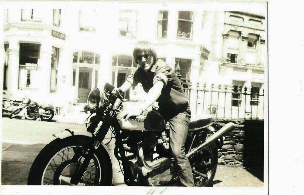 Me at Isle of Man for TT races. Me at Isle of Man for TT races.