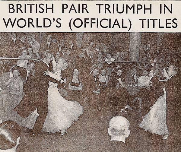 Dance News, 1954. Dance News, 1954.