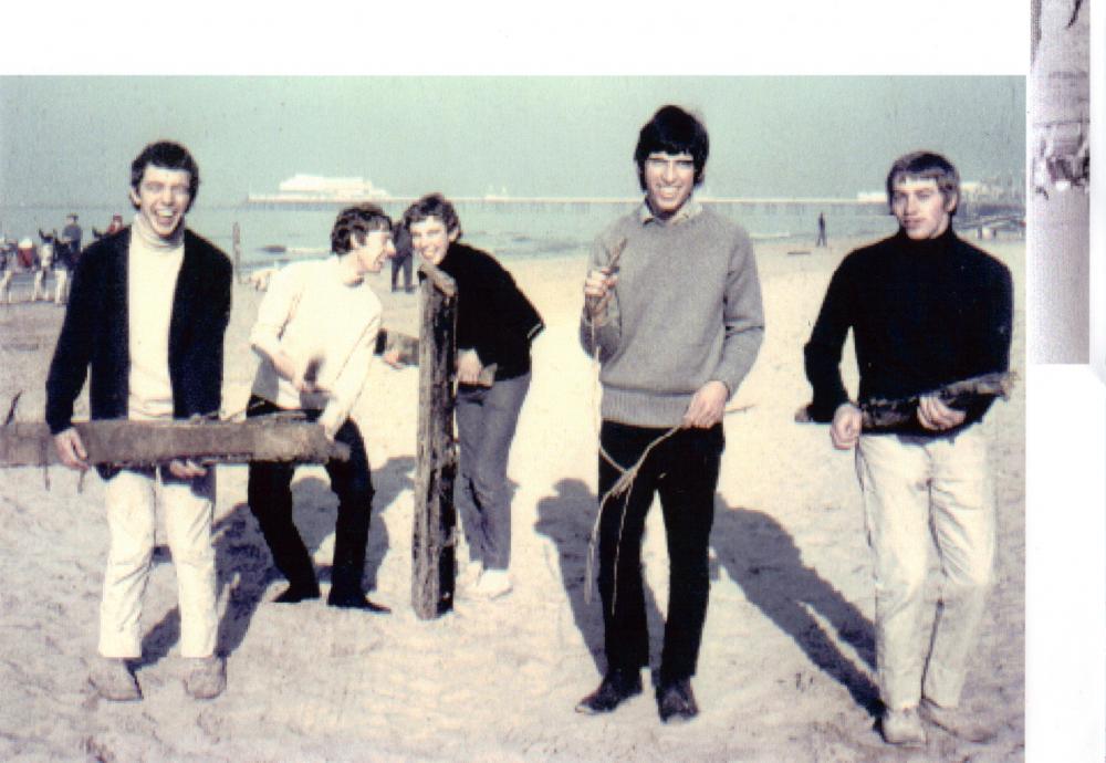 Shyms on Blackpool Beach c1967