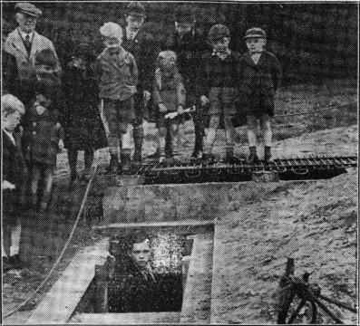 Mesnes Park Air Raid Shelter 1938 Mesnes Park Air Raid Shelter 1938