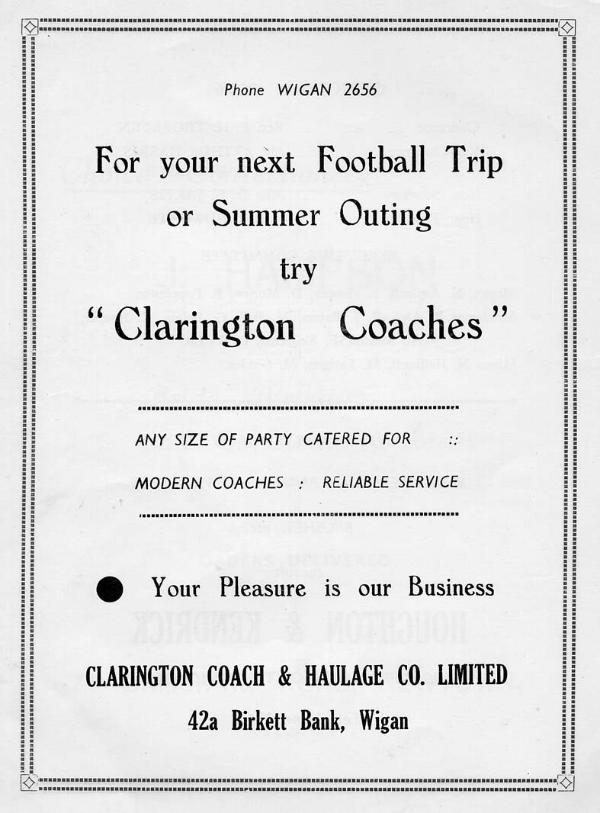 Clarington Coaches, Birkett Bank, 1956. Clarington Coaches, Birkett Bank, 1956.