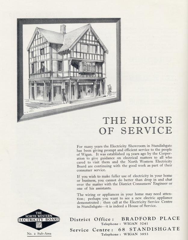 Electric Showrooms ad. Electric Showrooms ad.