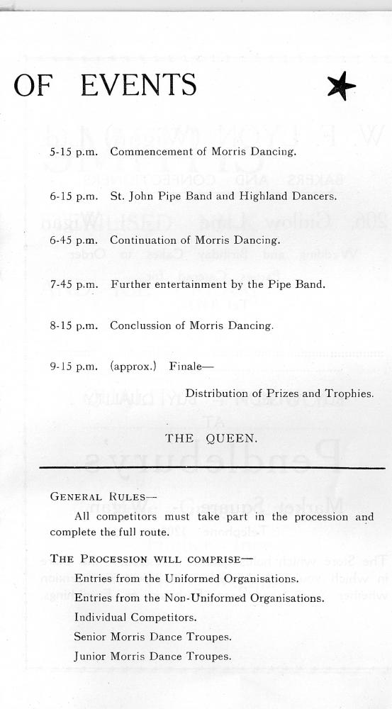St Catharine's Church Grand Carnival Saturday 21st August 1954 ProgrammeE St Catharine's Church Grand Carnival Saturday 21st August 1954 ProgrammeE