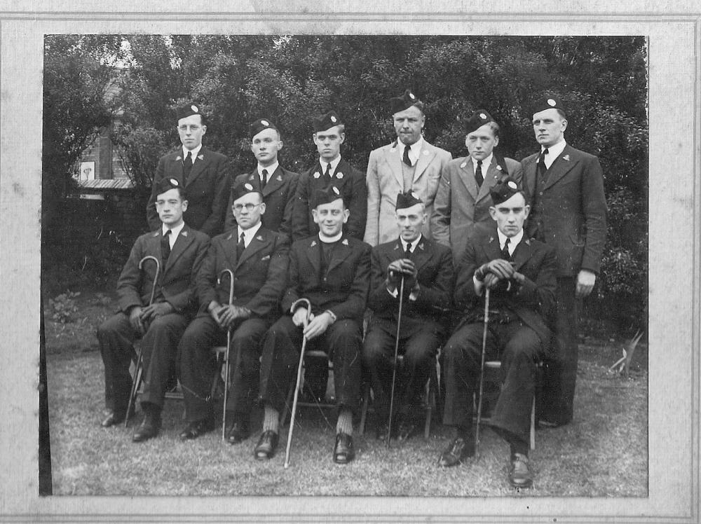 5th Wigan St Catharine's BB Officers late 1930s