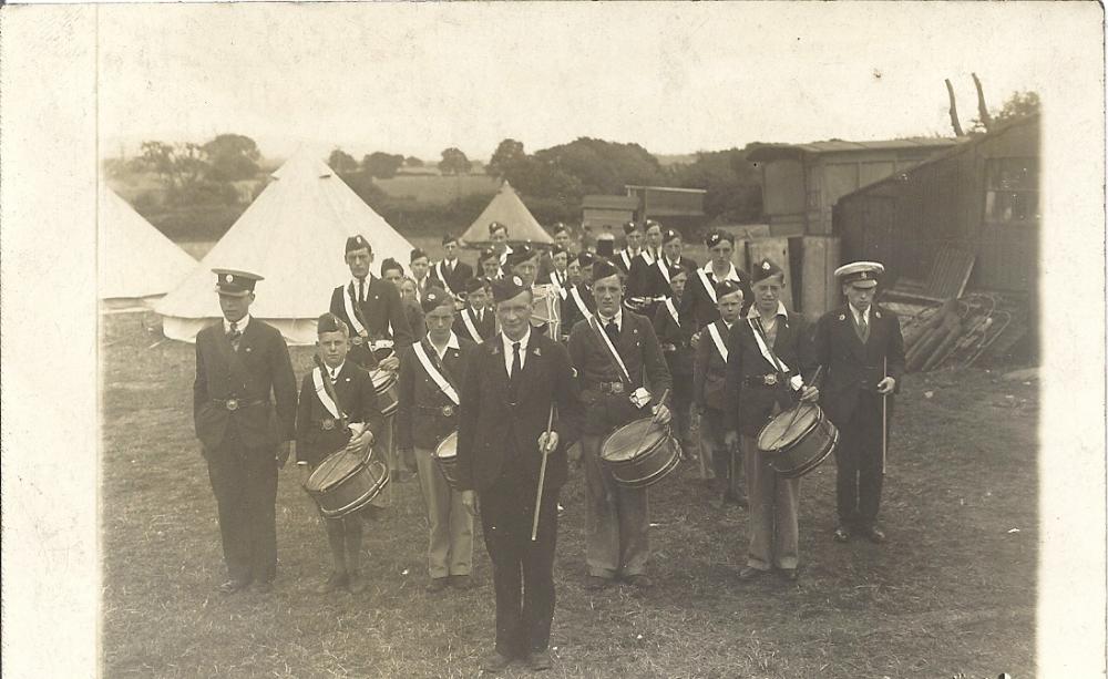 Ince Boys Brigade on camp