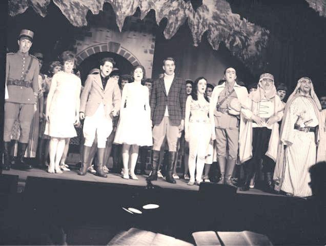 Performance of The Desert Song, 1960's. Performance of The Desert Song, 1960's.