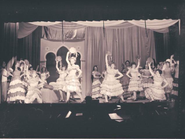 Performance of The Desert Song, 1960's. Performance of The Desert Song, 1960's.