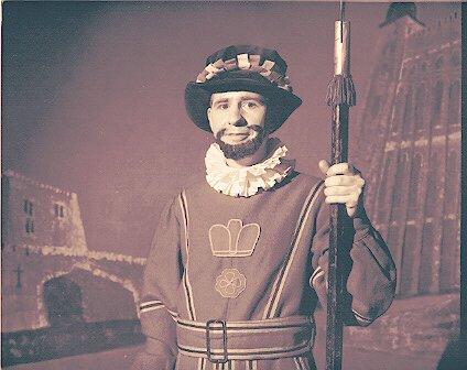 Performance of Yeoman of the Guard, 1965. Performance of Yeoman of the Guard, 1965.