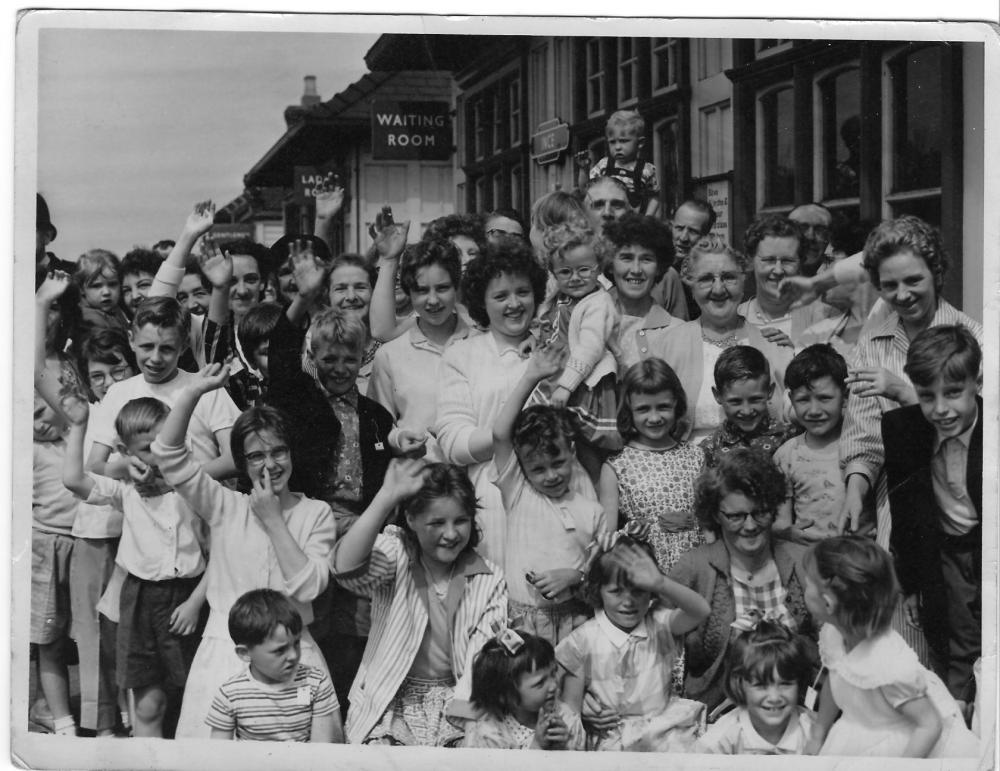 Higher Ince Legion trip to Southport 1960