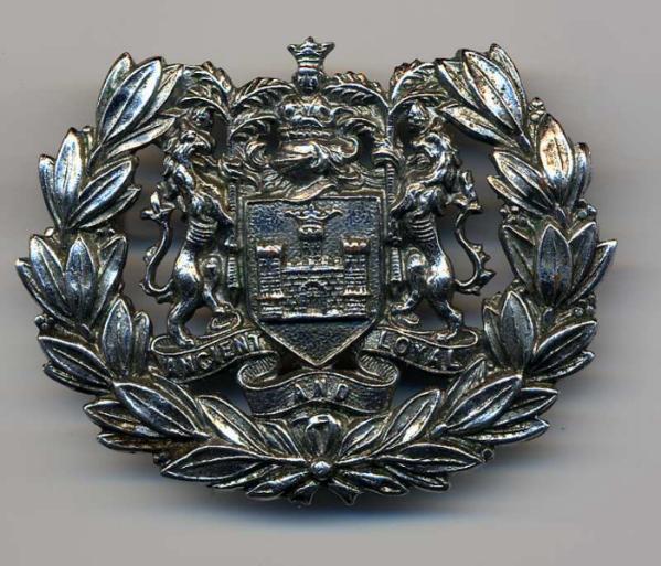 Coat of Arms cap badge. Coat of Arms cap badge.