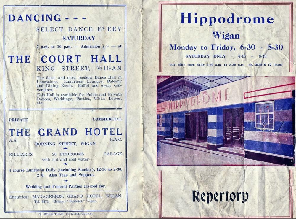 Hippodrome Programme 1941 - Front Cover Hippodrome Programme 1941 - Front Cover