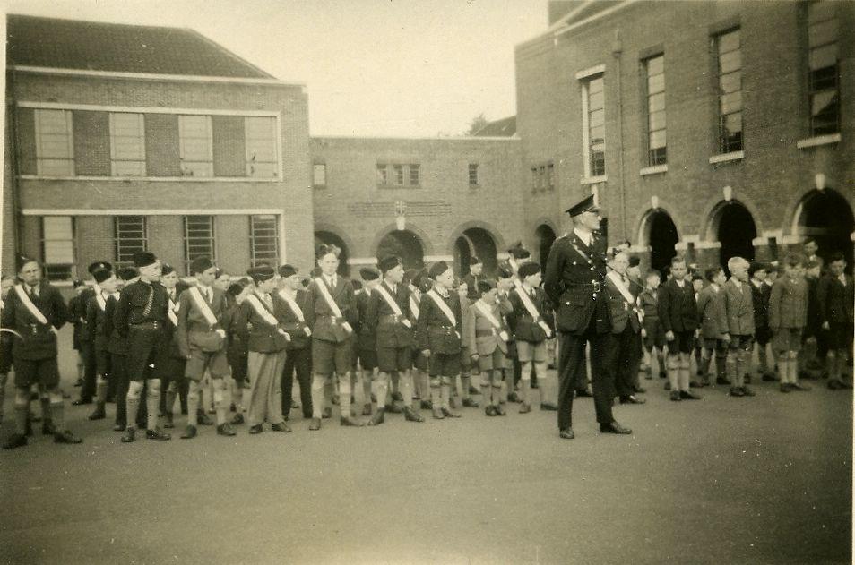 Annual Church Lads Brigade Parade in the grounds of The Wigan Grammar School. Annual Church Lads Brigade Parade in the grounds of The Wigan Grammar School.