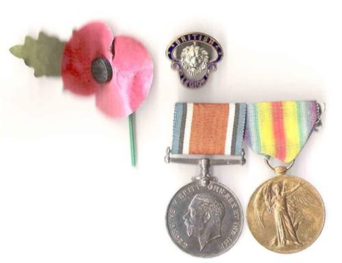 Granddad James Holand Medals