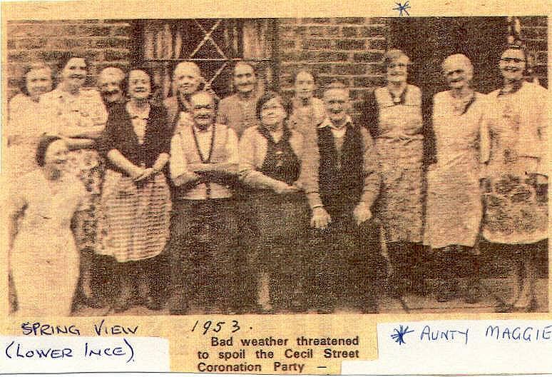Coronation Party, Cecil Street, Spring View, 1953. Coronation Party, Cecil Street, Spring View, 1953.