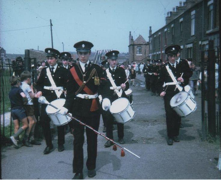 Ince Parish Church Lads Brigade circa late 1960s.