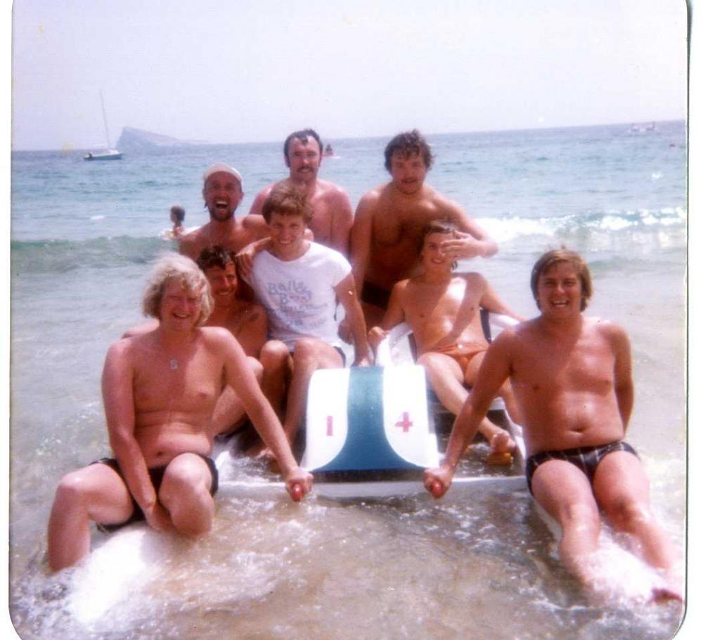 Ball & Boot Boys in Benidorm 1979 Ball & Boot Boys in Benidorm 1979
