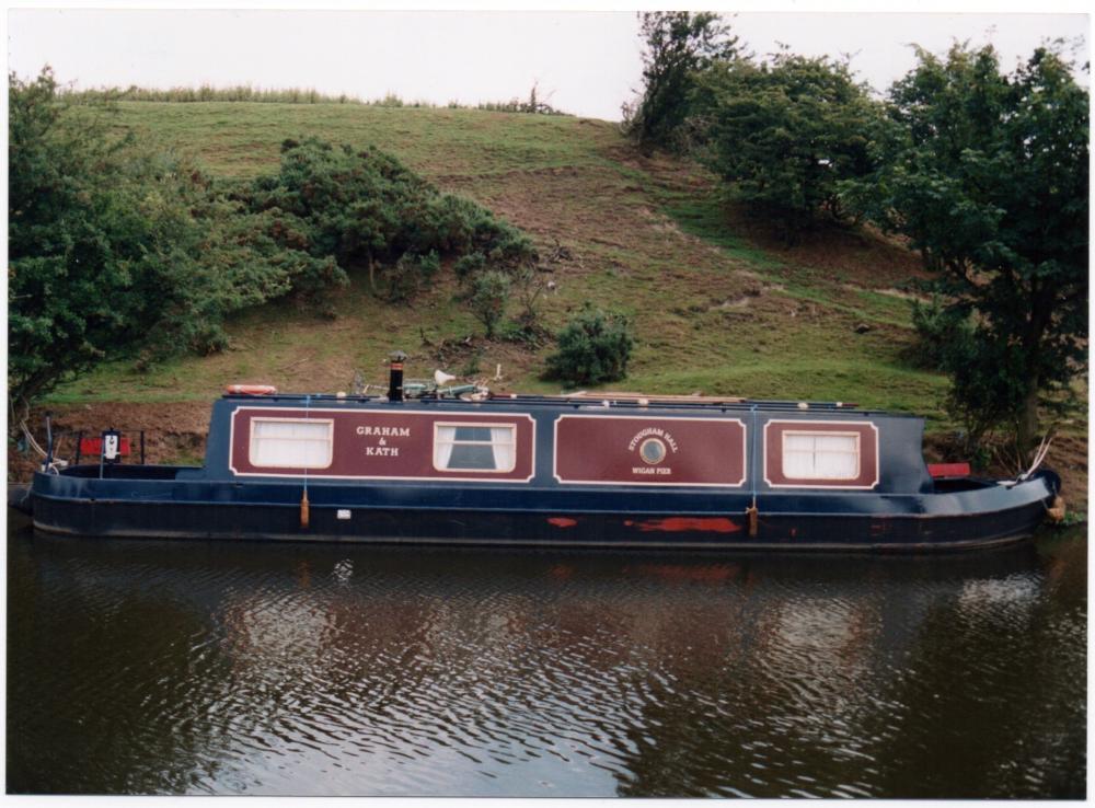 The good ship/barge Stougham Hall The good ship/barge Stougham Hall