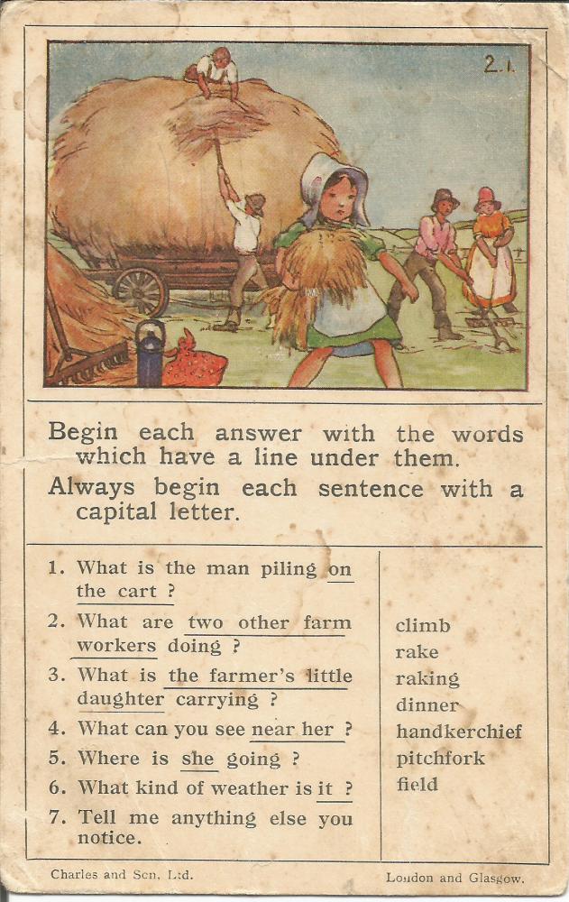 A Learning Aid From the 1920s. A Learning Aid From the 1920s.