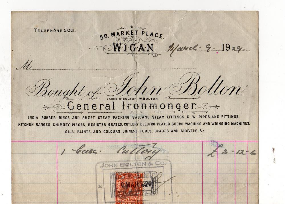 1928 receipt 1928 receipt