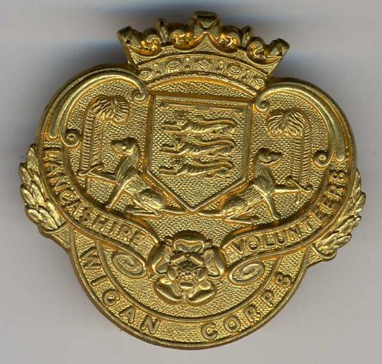 Lancashire Volunteers, Wigan Corps. Lancashire Volunteers, Wigan Corps.