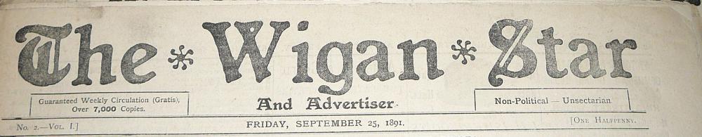 Wigan Star And Advertiser Wigan Star And Advertiser