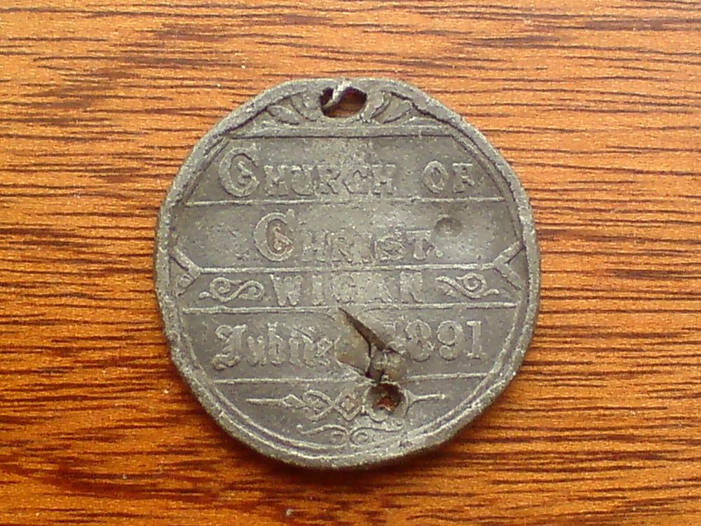 Church of Christ Jubilee Bdge/Medal (Front)