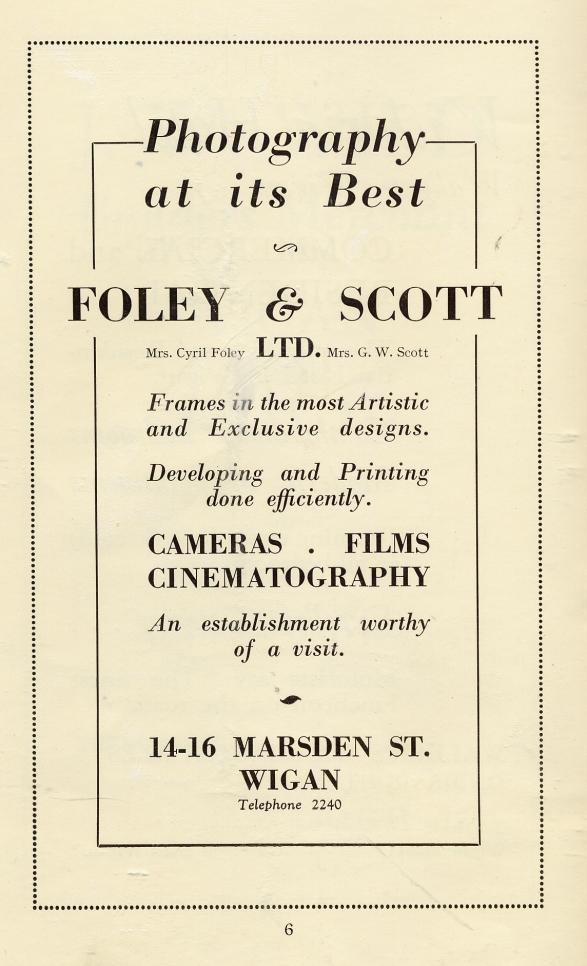 Motor Runs Around Wigan Brochure 1937 Motor Runs Around Wigan Brochure 1937