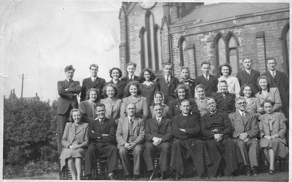 St Catharine's Church Scholes Choir Circa 1946 St Catharine's Church Scholes Choir Circa 1946