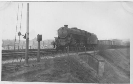 'Mickey' on the Whelley line 1950s