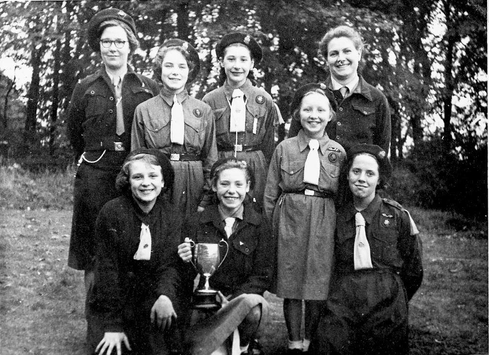 St Catharine's 5th Wigan Girl Guides - Divisional Cup Winners Sept 1952 St Catharine's 5th Wigan Girl Guides - Divisional Cup Winners Sept 1952