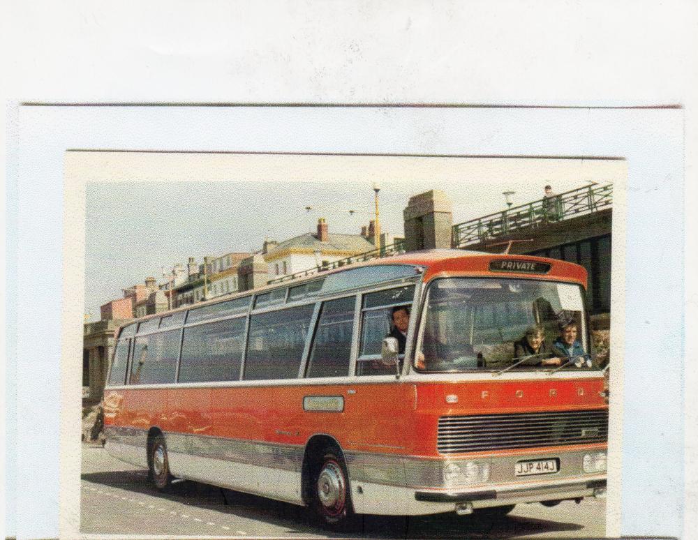 JJP 414J Ford 226 Dule Viceroy 53 seater built in Blackpool JJP 414J Ford 226 Dule Viceroy 53 seater built in Blackpool
